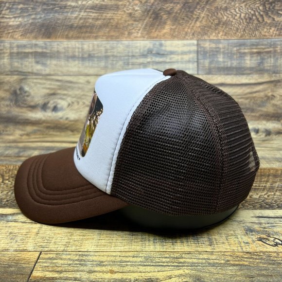 1982 E.T. Mens Trucker Hat Brown Snapback 80s Nostalgic Movie Baseball Cap - Picture 3 of 7